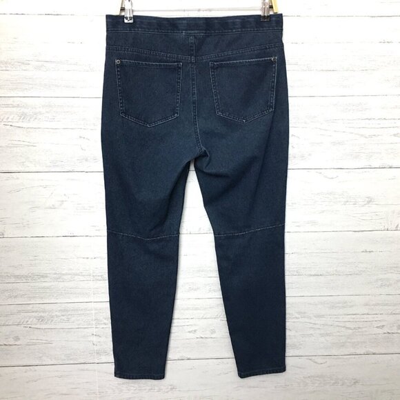 J. Jill Denim Women's Jean Leggings Straight Leg Lightweight size 8 length 27" - Picture 2 of 8